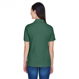 Harriton M265W Ladies 5.6 oz. Easy Blend Polo - Hunter