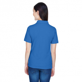 Harriton M265W Ladies 5.6 oz. Easy Blend Polo - True Royal
