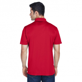 Harriton M315 Men's 4oz. Polytech Polo - Red