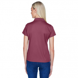 Harriton M315W Ladies 4 oz. Polytech Polo - Maroon