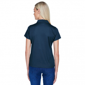 Harriton M315W Ladies 4 oz. Polytech Polo - Navy