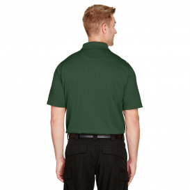Harriton M348 Men\'s Advantage Snag Protection Plus IL Polo - Dark Green