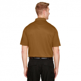 Harriton M348 Men\'s Advantage Snag Protection Plus IL Polo - Duck Brown