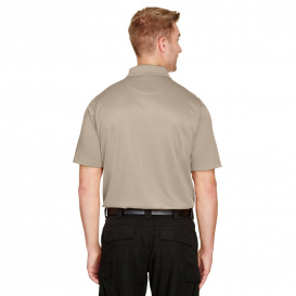 Harriton M348 Men\'s Advantage Snag Protection Plus IL Polo - Khaki