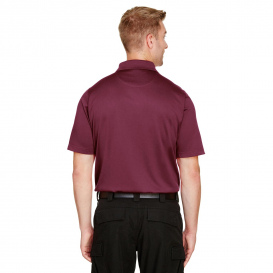 Harriton M348 Men\'s Advantage Snag Protection Plus IL Polo - Maroon