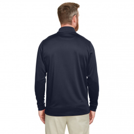 Harriton M348L Men's Advantage Snag Protection Plus IL Long Sleeve Polo - Dark Navy