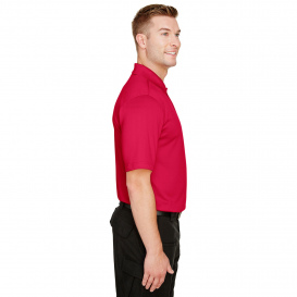 Harriton M348T Men's Tall Advantage Snag Protection Plus IL Polo - Red