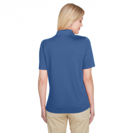 Harriton M348W Ladies Advantage Snag Protection Plus IL Polo - Pool Blue