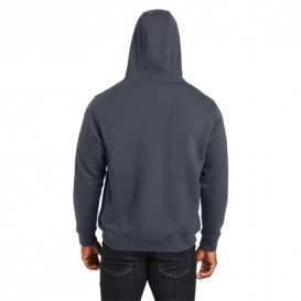 Harriton M711 Men\'s ClimaBloc Lined Heavyweight Hooded Sweatshirt - Dark Charcoal