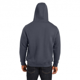 Harriton M711T Men\'s Tall ClimaBloc Lined Heavyweight Hooded Sweatshirt - Dark Charcoal