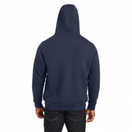 Harriton M711T Men\'s Tall ClimaBloc Lined Heavyweight Hooded Sweatshirt - Dark Navy