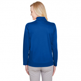 Harriton M748W Ladies Advantage Snag Protection Plus IL 1/4-Zip - True Royal