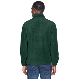 Harriton M980 Adult 8 oz. 1/4-Zip Fleece Pullover - Hunter