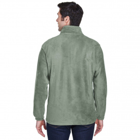Harriton M990 Men\'s 8 oz. Full Zip Fleece - Dill