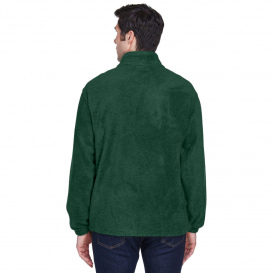 Harriton M990 Men\'s 8 oz. Full Zip Fleece - Hunter