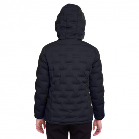 North End NE708W Ladies Loft Puffer Jacket - Black/Carbon
