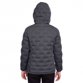 North End NE708W Ladies Loft Puffer Jacket - Carbon/Black