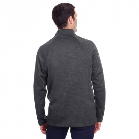 North End NE712 Men\'s Flux 2.0 Full-Zip Jacket - Black Heather/Carbon