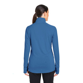 PUMA Golf PG400W Ladies\' Bandon Quarter-Zip - Lake Blue