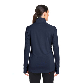 PUMA Golf PG400W Ladies\' Bandon Quarter-Zip - Navy Blazer