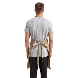 Reprime RP150 Unisex Colours Sustainable Bib Apron - Khaki