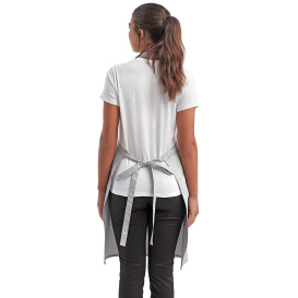Reprime RP150 Unisex Colours Sustainable Bib Apron - Silver