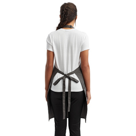 Reprime RP154 Unisex Colours Sustainable Pocket Bib Apron - Dark Grey