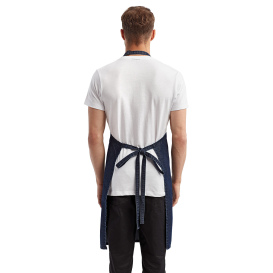 Reprime RP154 Unisex Colours Sustainable Pocket Bib Apron - Indigo Denim