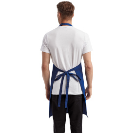 Reprime RP154 Unisex Colours Sustainable Pocket Bib Apron - Royal