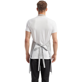 Reprime RP154 Unisex Colours Sustainable Pocket Bib Apron - Silver