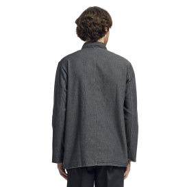 Reprime RP660 Unisex Denim Chef\'s Jacket - Black Denim