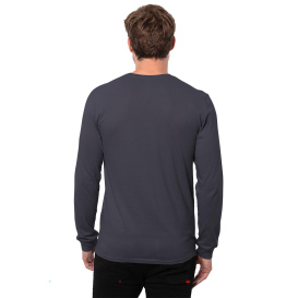 Threadfast T3000 Epic Unisex Long Sleeve T-Shirt - Graphite