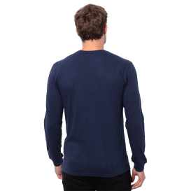 Threadfast T3000 Epic Unisex Long Sleeve T-Shirt - Navy