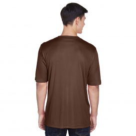 Team 365 TT11 Men\'s Zone Performance T-Shirt - Sport Dark Brown