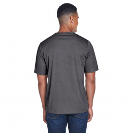 Team 365 TT11H Men\'s Sonic Heather Performance T-Shirt - Dark Grey Heather