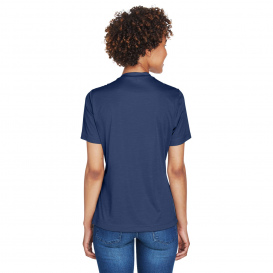 Team 365 TT11HW Ladies Sonic Heather Performance T-Shirt - Sport Dark Navy Heather