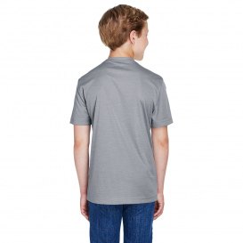 Team 365 TT11HY Youth Sonic Heather Performance T-Shirt - Athletic Heather