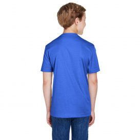 Team 365 TT11HY Youth Sonic Heather Performance T-Shirt - Sport Royal Heather