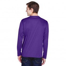 Team 365 TT11L Men\'s Zone Performance Long Sleeve T-Shirt - Sport Purple