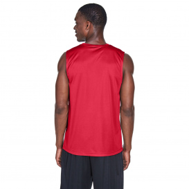 Team 365 TT11M Men\'s Zone Performance Muscle T-Shirt - Sport Red