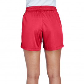 Team 365 TT11SHW Ladies Zone Performance Shorts - Sport Red