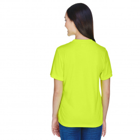 Team 365 TT11W Ladies Zone Performance T-Shirt - Safety Yellow
