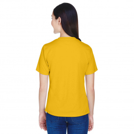 Team 365 TT11W Ladies Zone Performance T-Shirt - Sport Athletic Gold