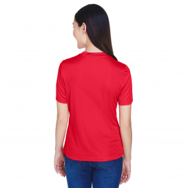 Team 365 TT11W Ladies Zone Performance T-Shirt - Sport Red