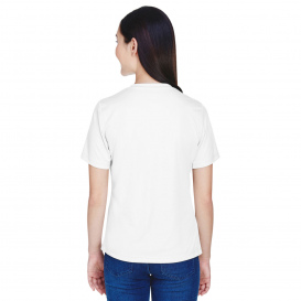 Team 365 TT11W Ladies Zone Performance T-Shirt - White