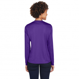 Team 365 TT11WL Ladies Zone Performance Long Sleeve T-Shirt - Sport Purple