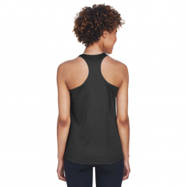 Team 365 TT11WRC Ladies Zone Performance Racerback Tank - Black