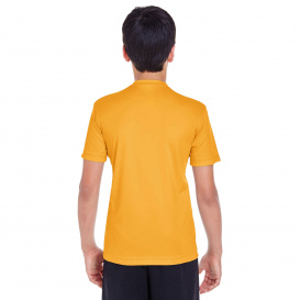 Team 365 TT11Y Youth Zone Performance T-Shirt - Sport Athletic Gold