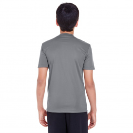 Team 365 TT11Y Youth Zone Performance T-Shirt - Sport Graphite