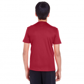 Team 365 TT11Y Youth Zone Performance T-Shirt - Sport Scarlet Red